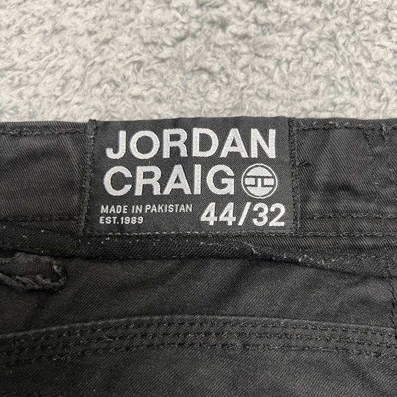 Jordan Craig Cargo Pants Mens 44x32 Black Utility Outdoor Workwear Casual - Picture 7 of 9